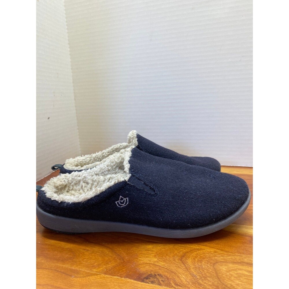 spenco dundee wool shearling lined clog slipper 8EE